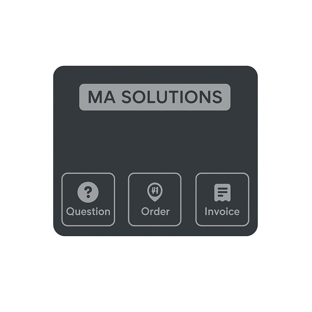 Gastronomie-Bedarf Pager Set Kundenrufsystem – Smart Order Button Tischrufsystem mit Vibrations-Pager und LED Gästeruf